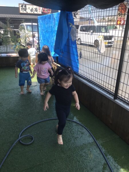 お水あそび真っ盛り