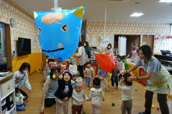 花音保育園の節分
